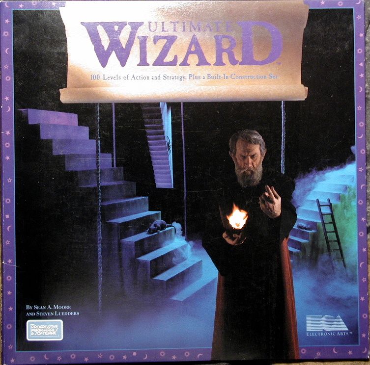 Ultimate Wizard box art for Commodore 64